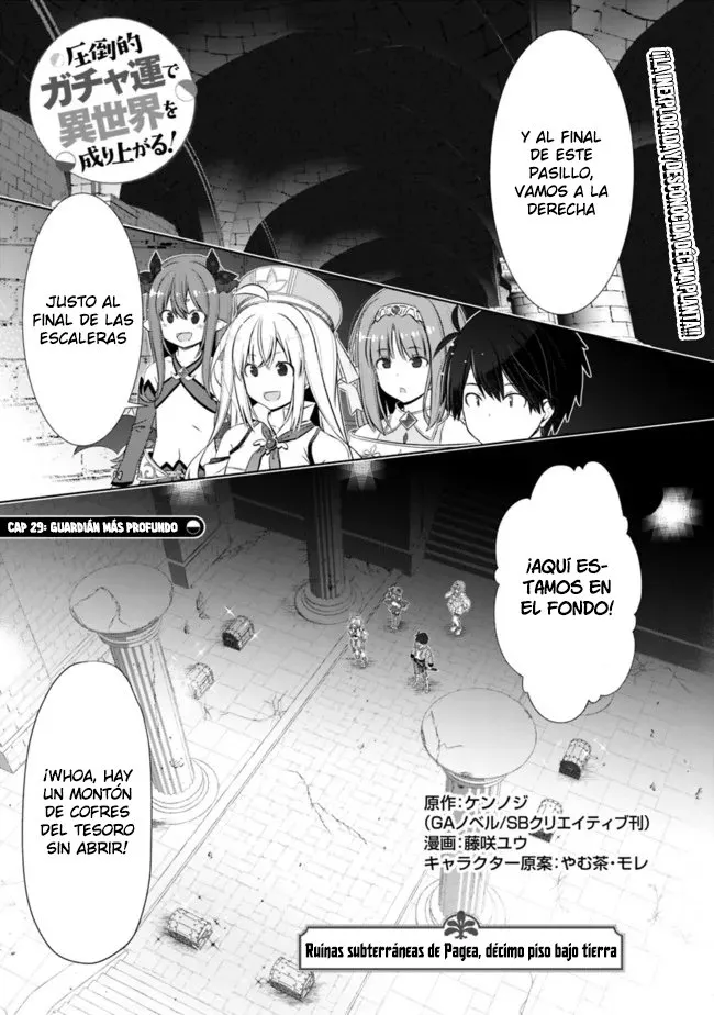 Attouteki Gacha Un De Isekai O Nariagaru! Capítulo 29 en Línea - página 1
