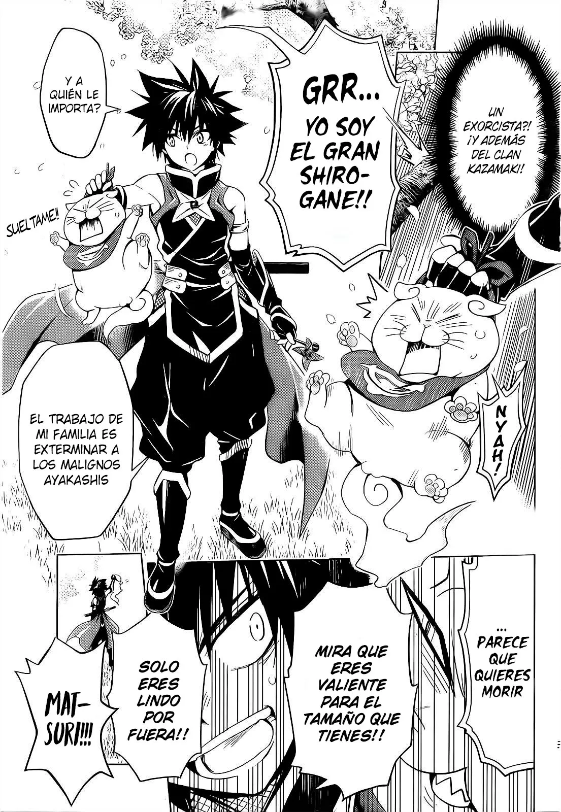 Ayakashi Triangle Capítulo 1 en Línea - página 5
