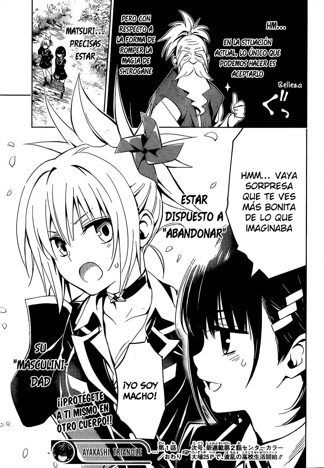 Ayakashi Triangle Capítulo 1 en Línea - página 55