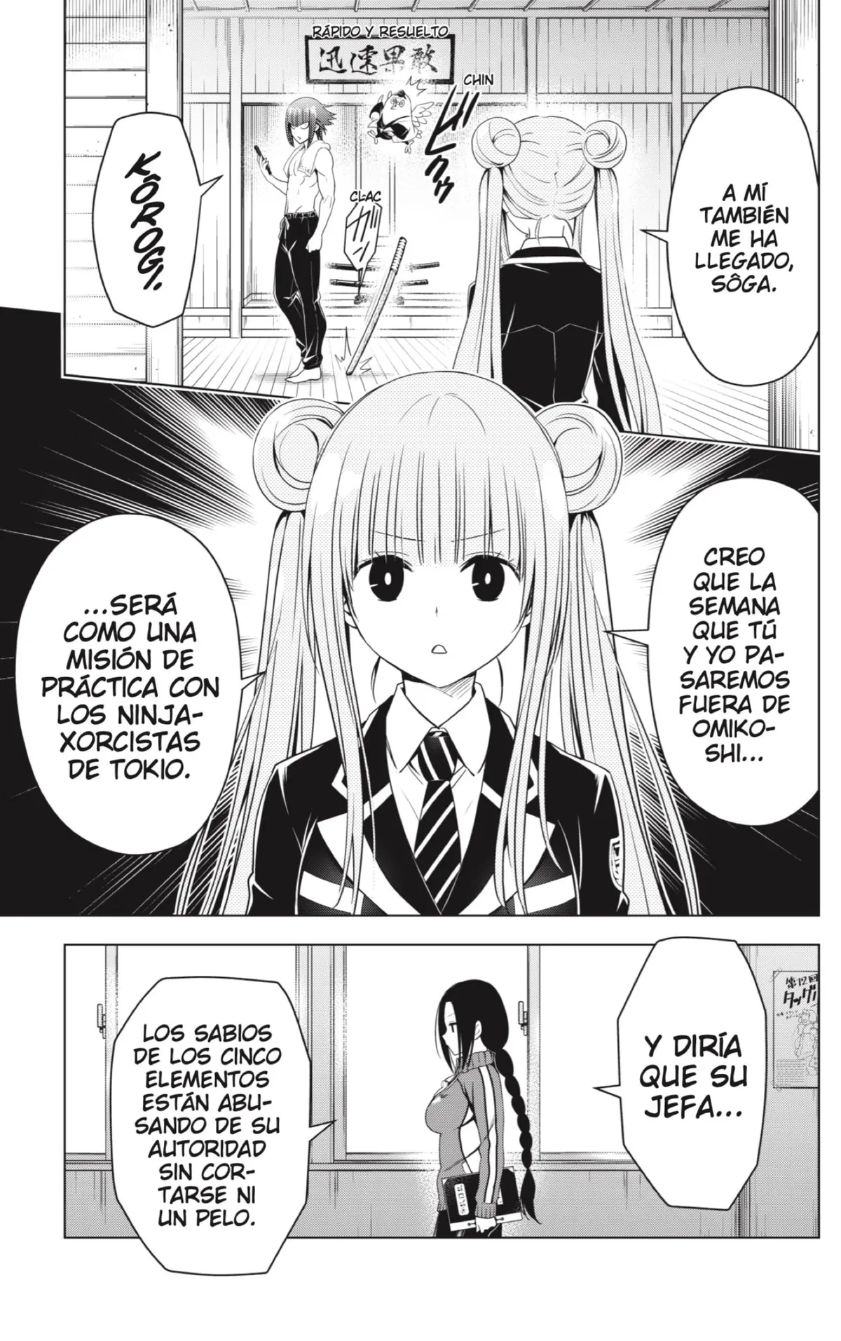 Ayakashi Triangle Capítulo 131 en Línea - página 9