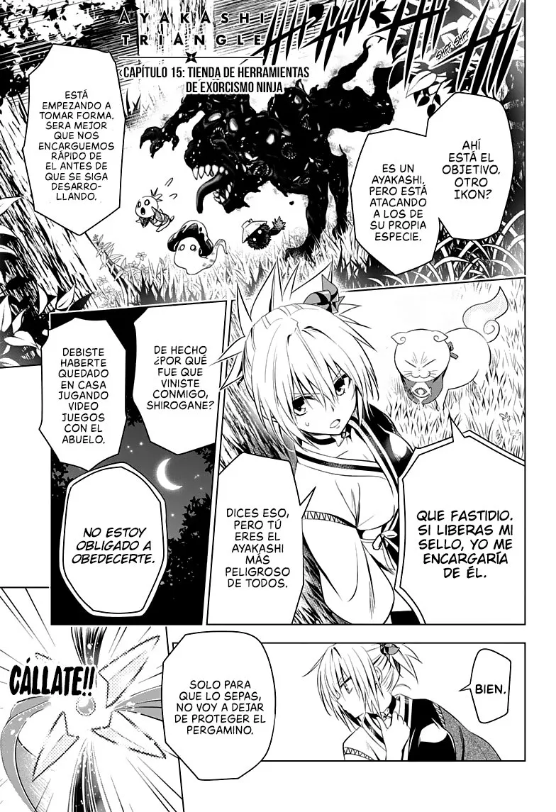 Ayakashi Triangle Capítulo 15 en Línea - página 2