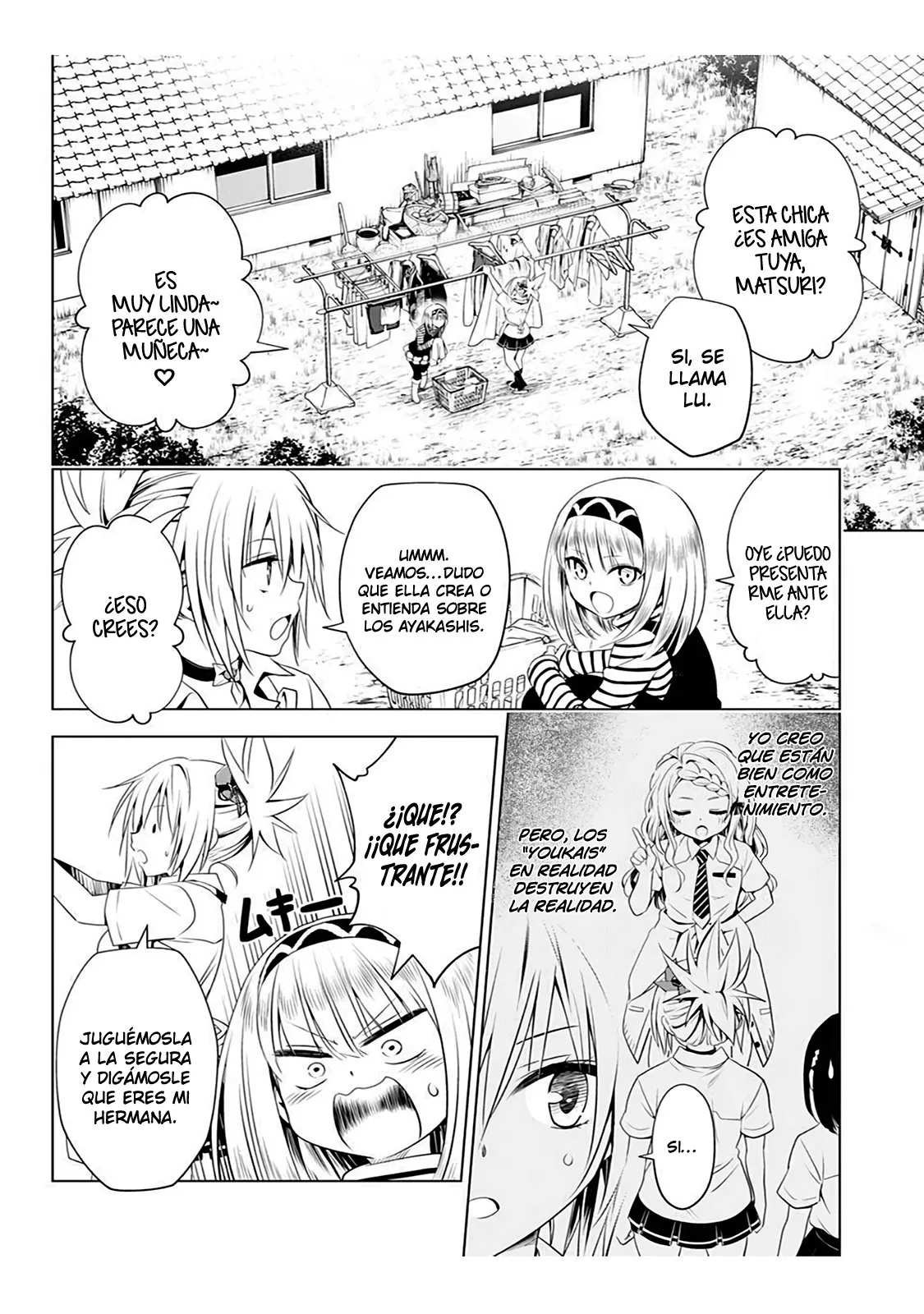 Ayakashi Triangle Capítulo 74 en Línea - página 9