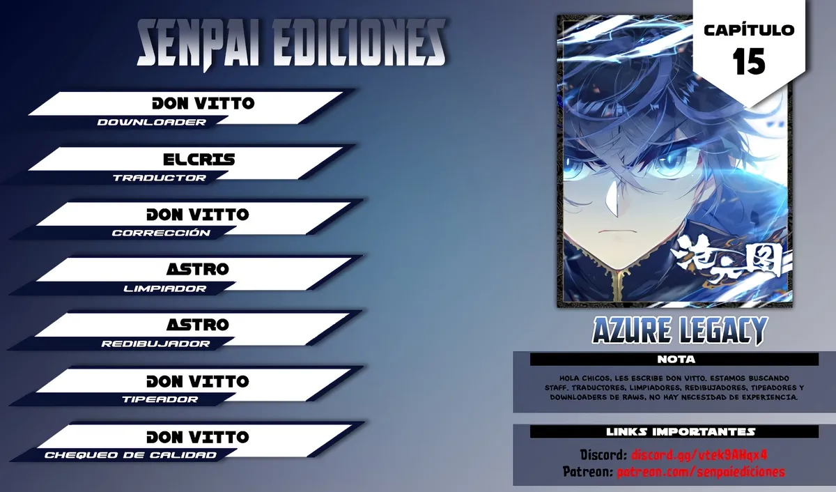 Azure Legacy Capítulo 15 en Línea - página 1
