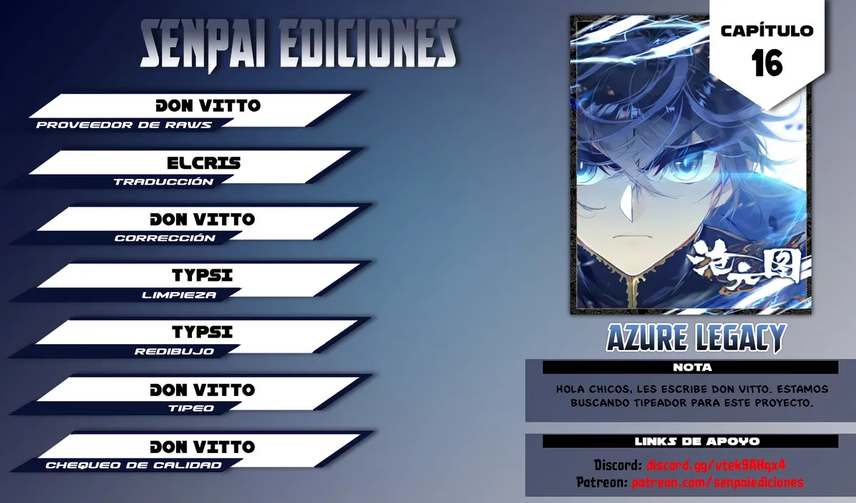 Azure Legacy Capítulo 16 en Línea - página 1