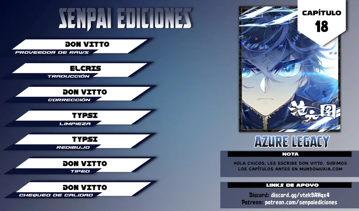 Azure Legacy Capítulo 18 en Línea - página 1
