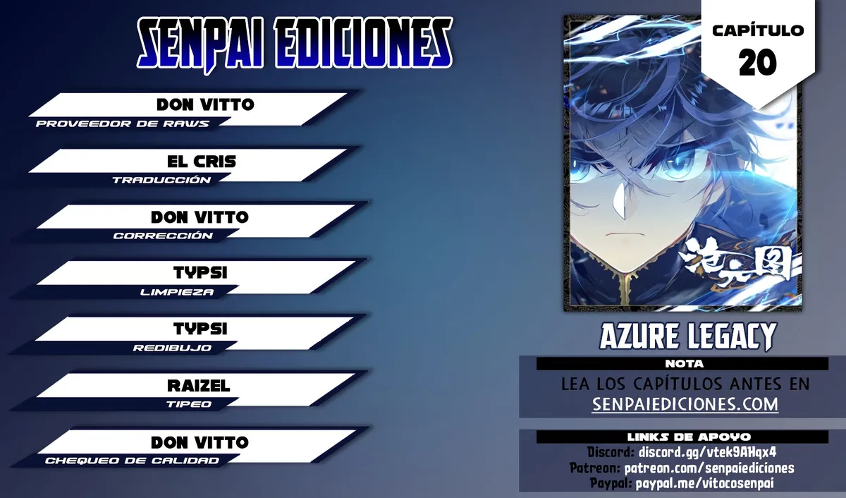 Azure Legacy Capítulo 20 en Línea - página 1