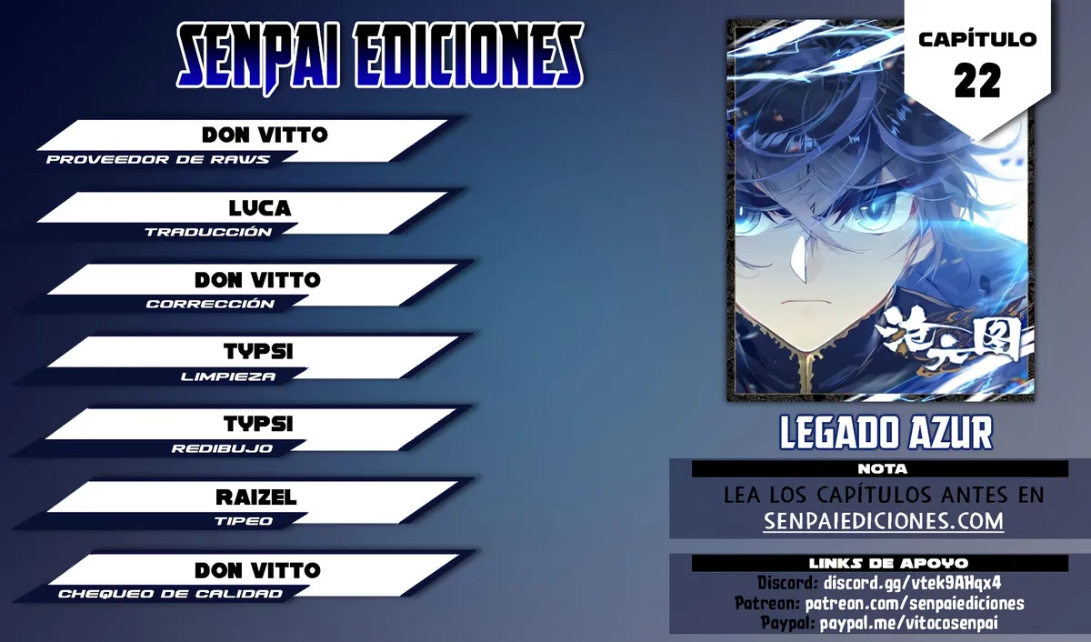 Azure Legacy Capítulo 22 en Línea - página 1