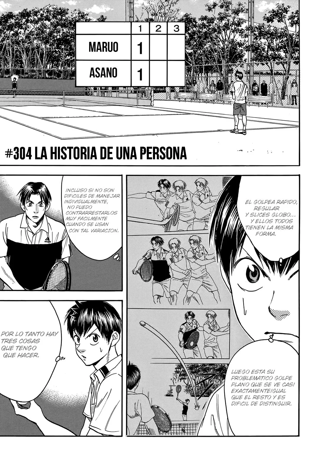 Baby Steps Capítulo 304 en Línea - página 1