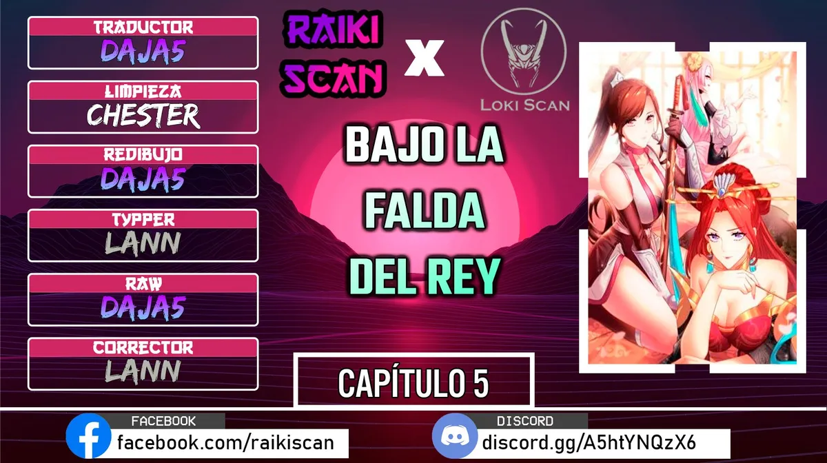 Bajo la Falda del rey Capítulo 5 en Línea - página 1