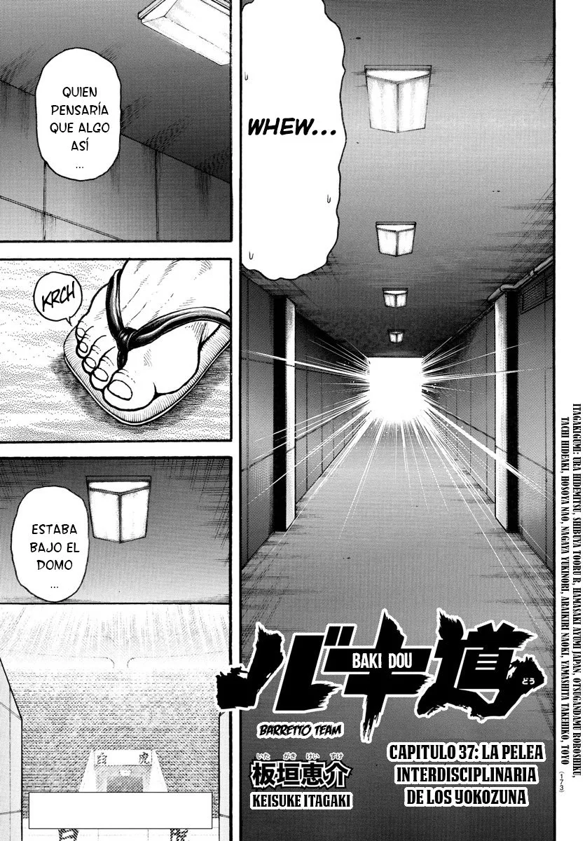 Baki Dou Capítulo 37 en Línea - página 1