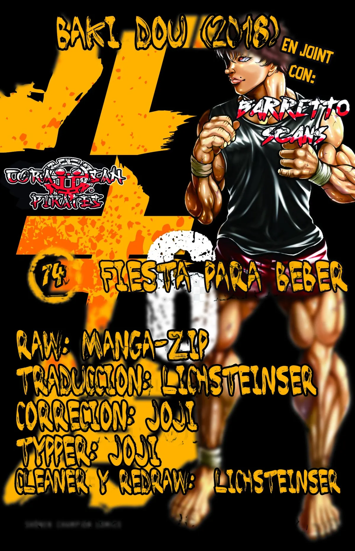 Baki Dou Capítulo 74 en Línea - página 1
