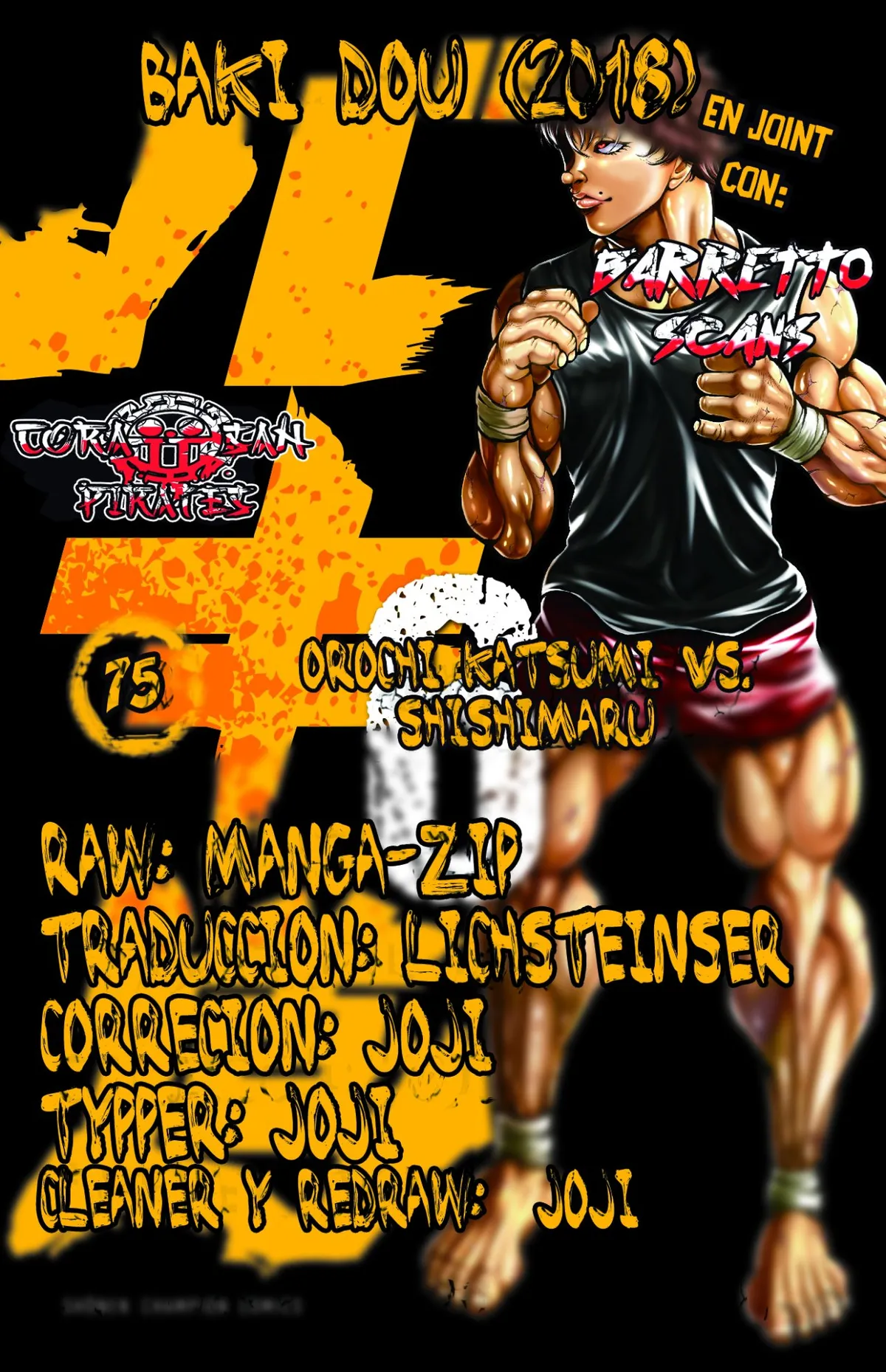 Baki Dou Capítulo 75 en Línea - página 1