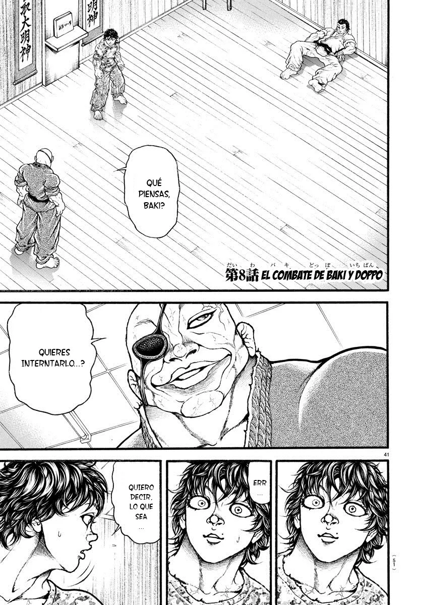 Baki Dou Capítulo 8 en Línea - página 1
