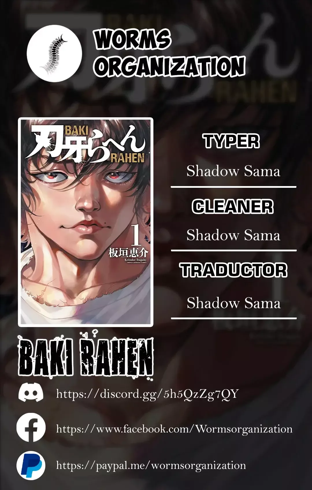 Baki Rahen - fan Digital Colored Comic Capítulo 26 en Línea - página 1