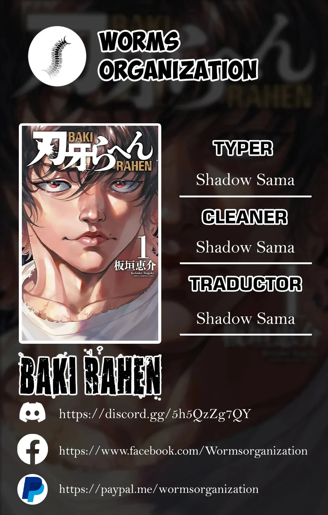 Baki Rahen - fan Digital Colored Comic Capítulo 7 en Línea - página 1