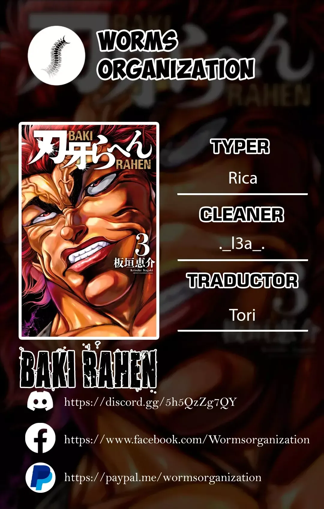 BAKI RAHEN Capítulo 44 en Línea - página 1