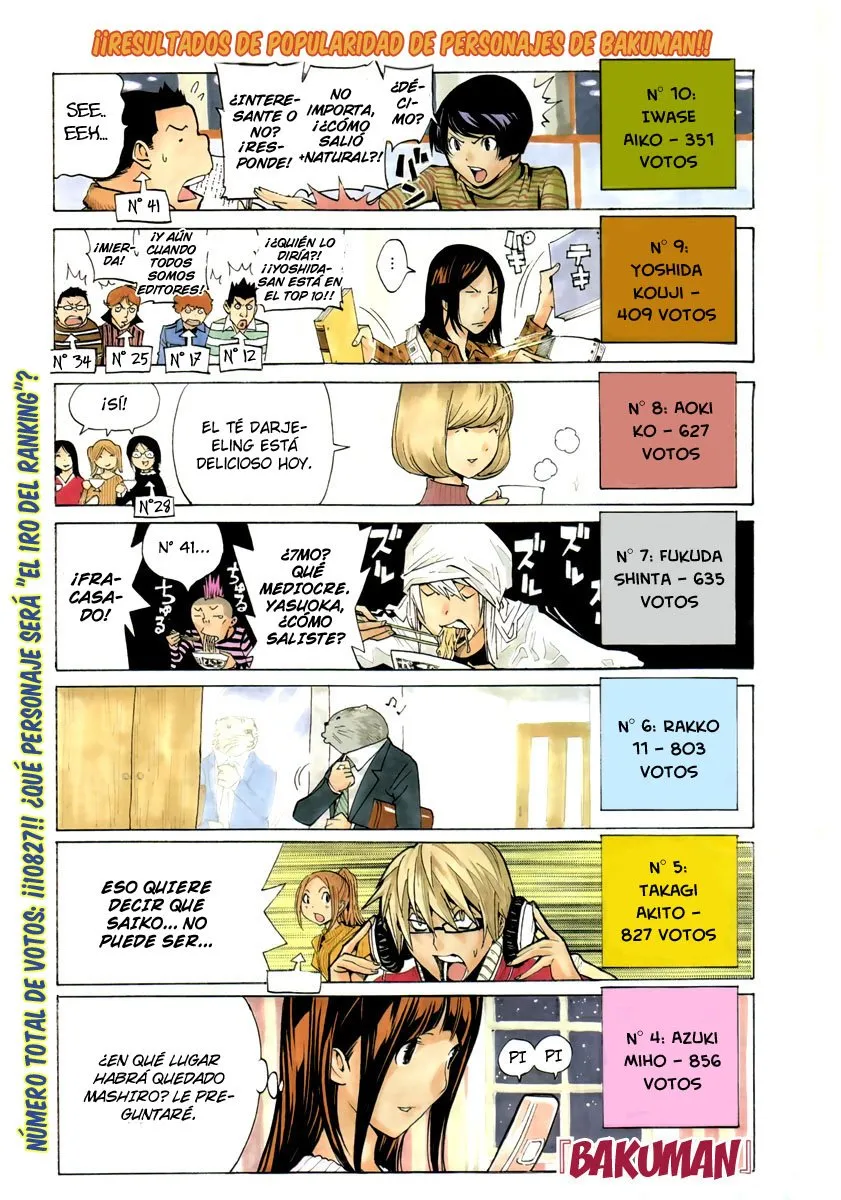 Bakuman Capítulo 110 en Línea - página 1