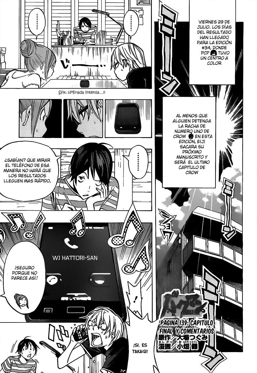 Bakuman Capítulo 139 en Línea - página 1