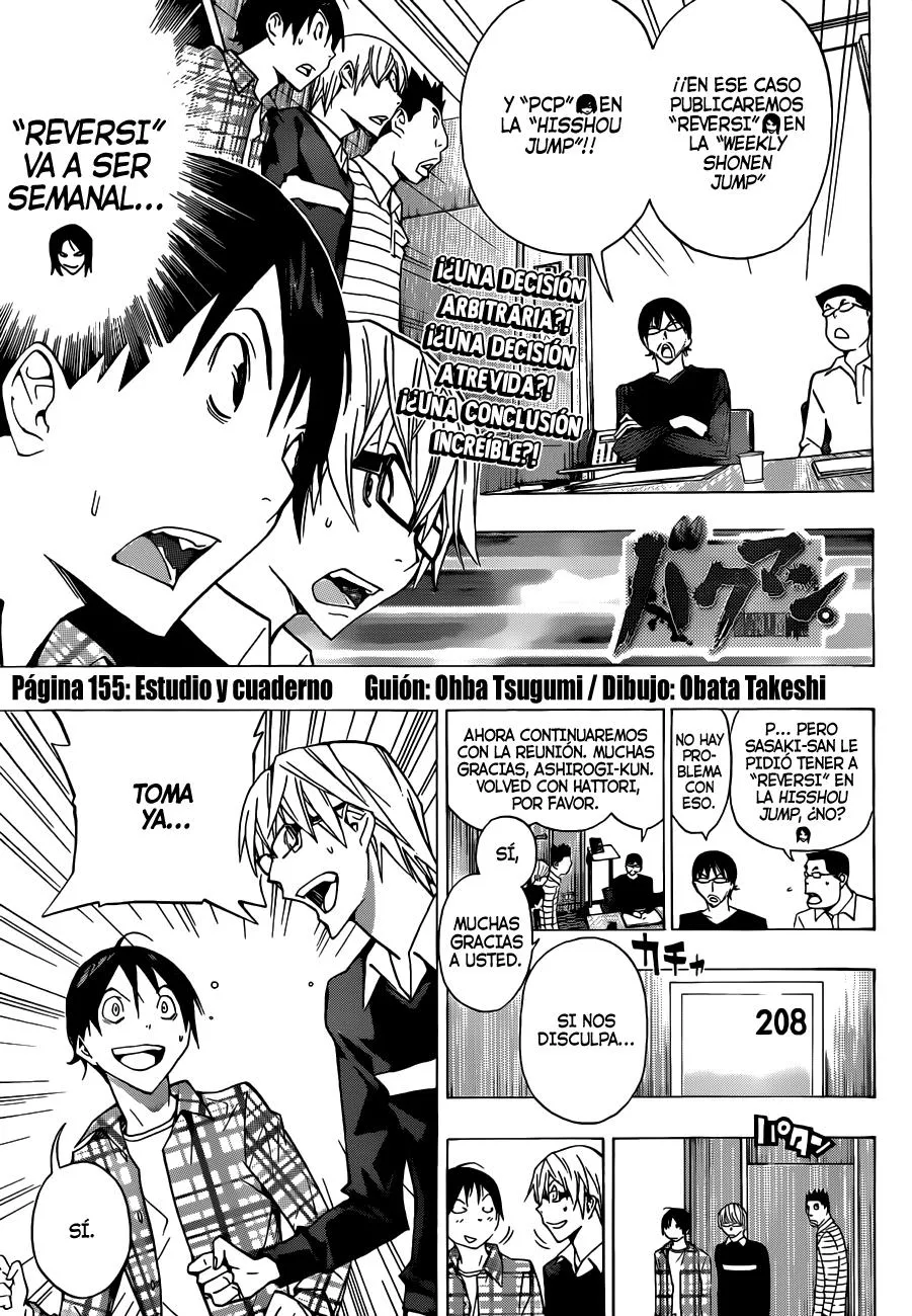 Bakuman Capítulo 155 en Línea - página 1