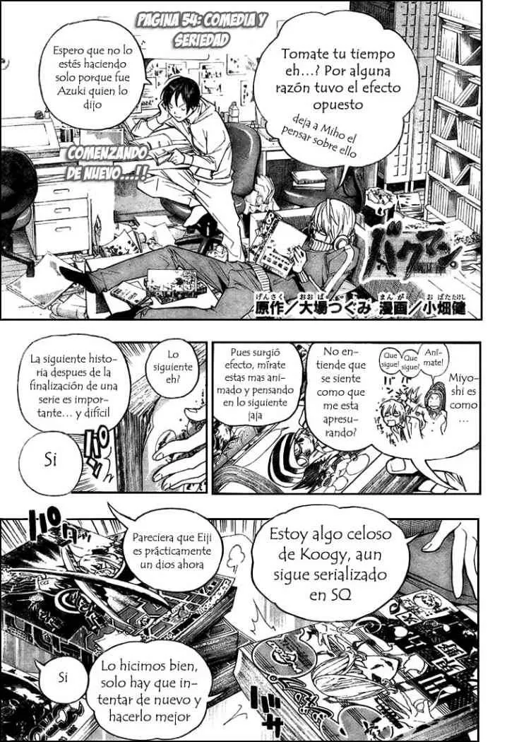 Bakuman Capítulo 54 en Línea - página 1