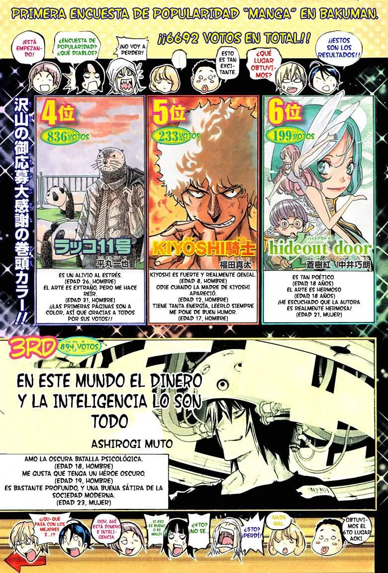 Bakuman Capítulo 58 en Línea - página 1