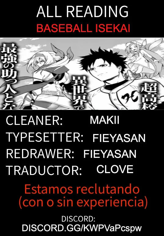 Baseball Isekai Capítulo 12.2 en Línea - página 1