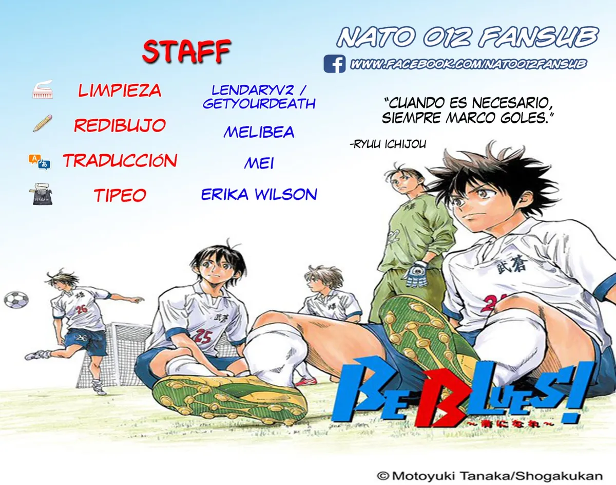 Be Blues! Ao ni nare Capítulo 147 en Línea - página 1