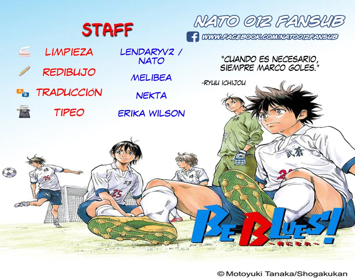 Be Blues! Ao ni nare Capítulo 148 en Línea - página 1