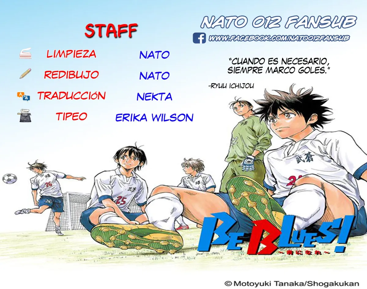 Be Blues! Ao ni nare Capítulo 176 en Línea - página 1
