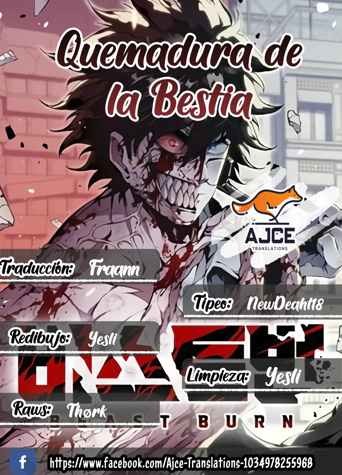 Beast Burn Capítulo 32 en Línea - página 1