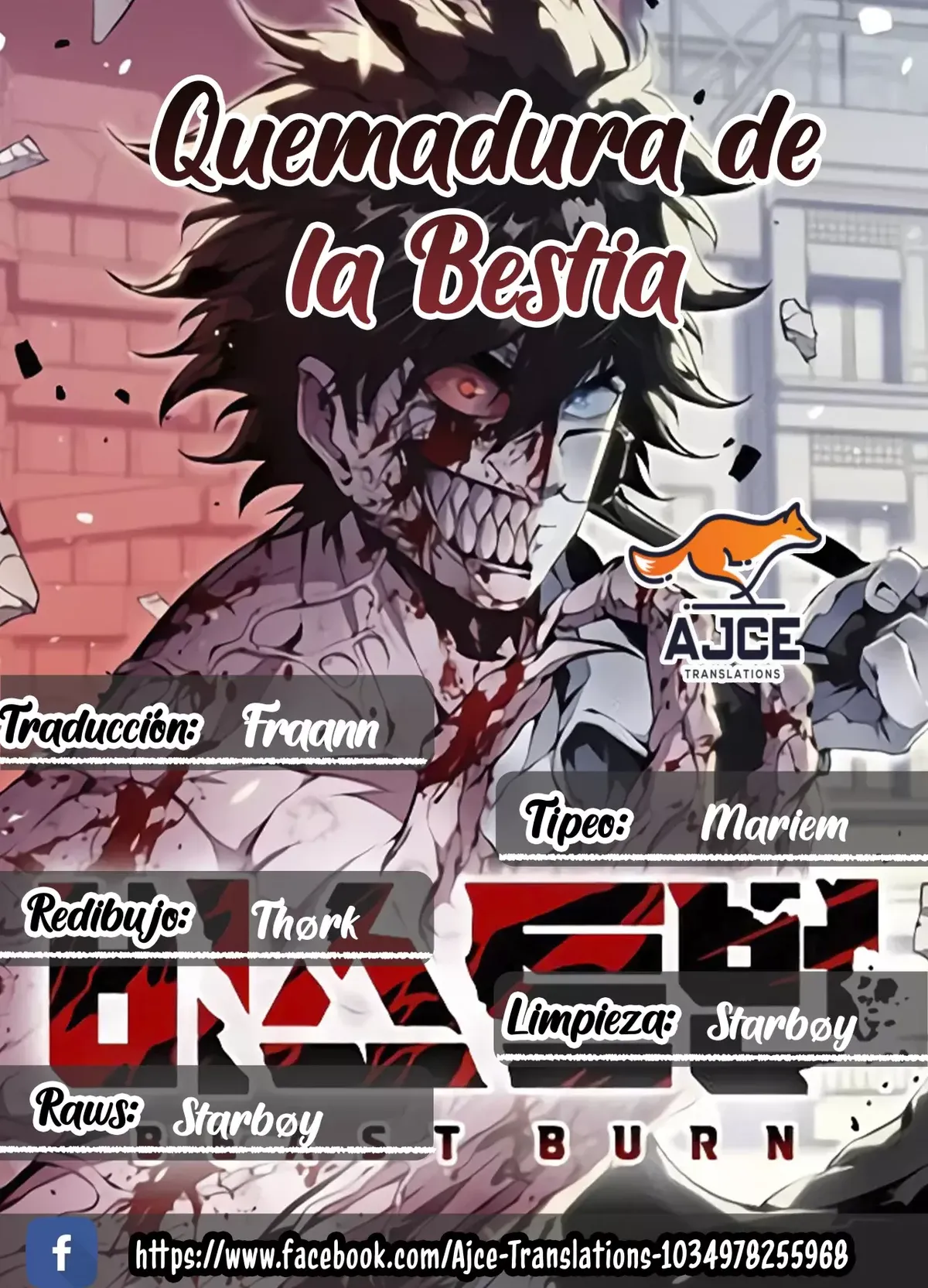 Beast Burn Capítulo 58 en Línea - página 1