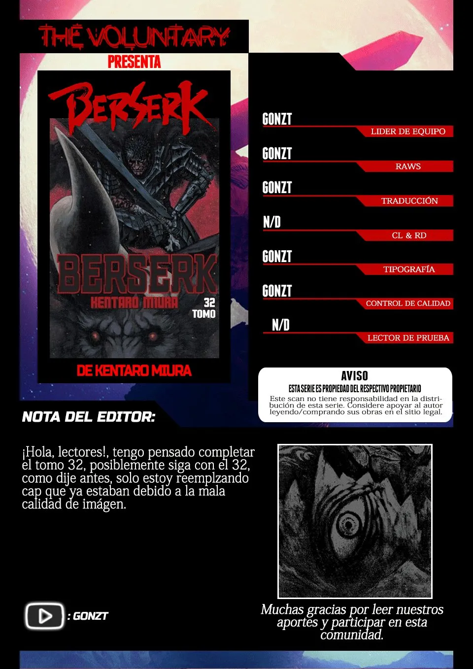 Berserk Capítulo 279 en Línea - página 1