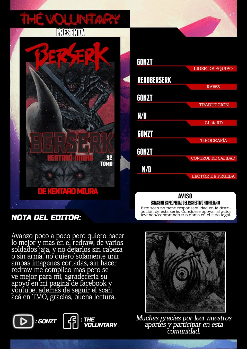Berserk Capítulo 280 en Línea - página 1