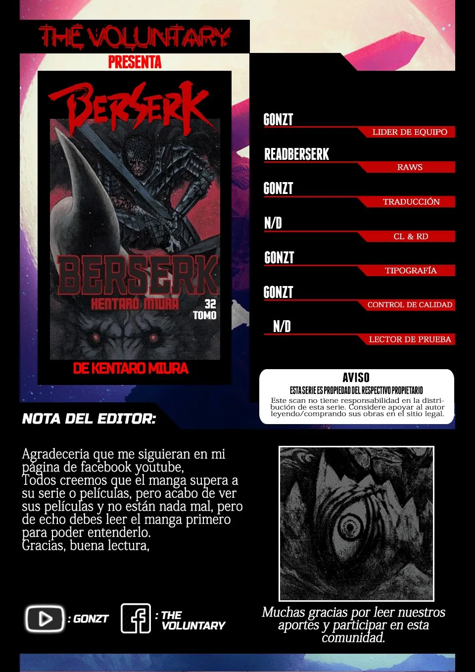 Berserk Capítulo 281 en Línea - página 1