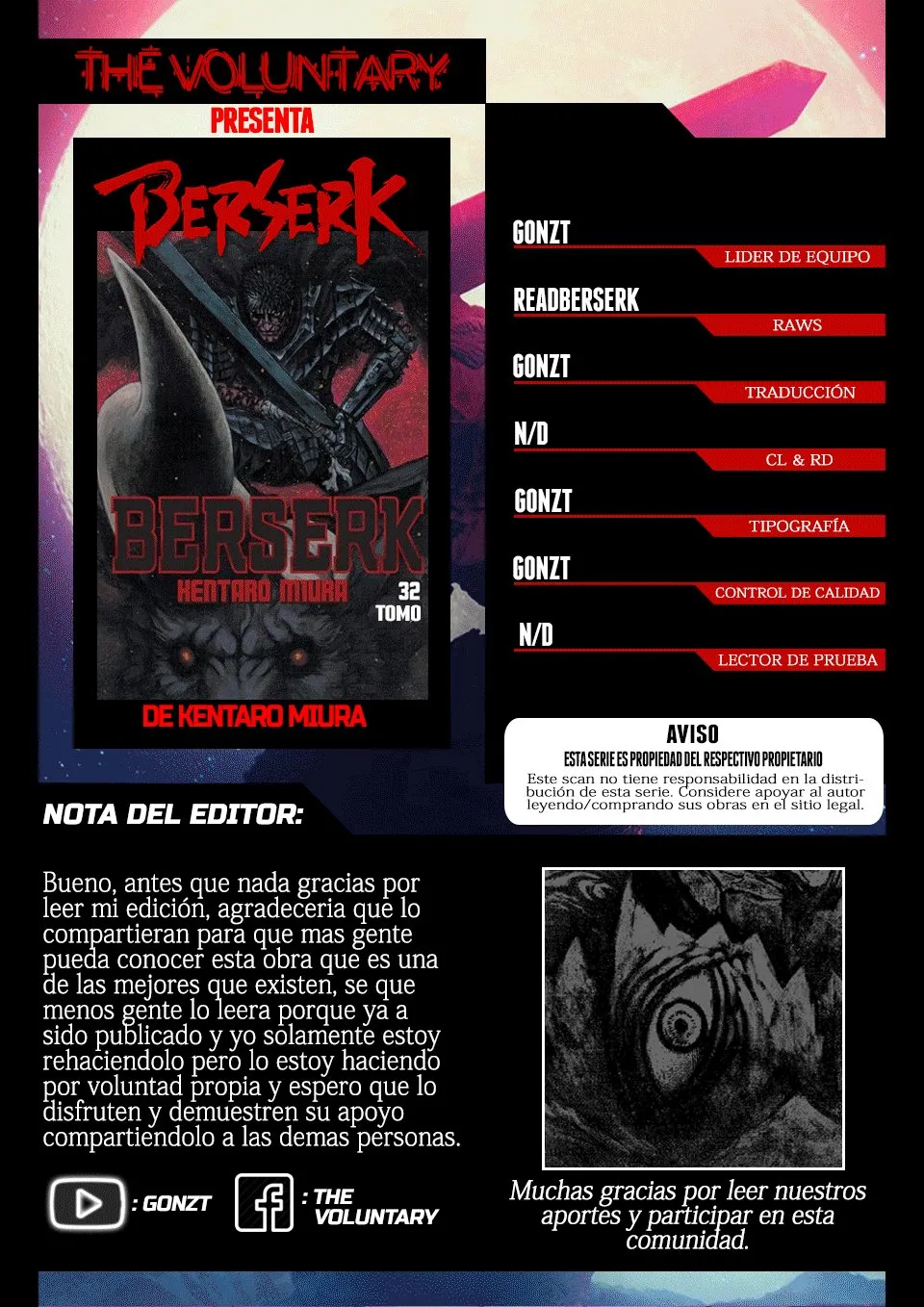 Berserk Capítulo 282 en Línea - página 1