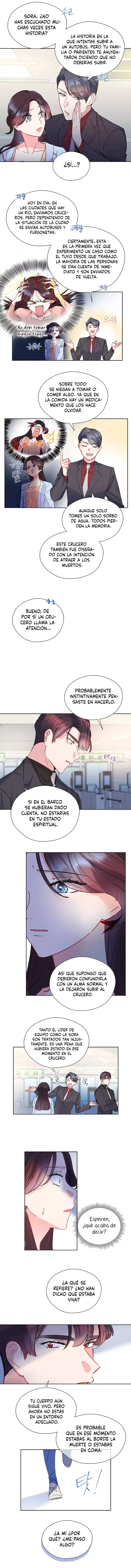 Bienvenida, ¿Es tú primera vez en el más allá? Capítulo 4 en Línea - página 6