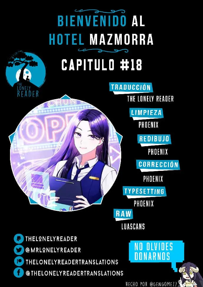 Bienvenido al Hotel Mazmorra Capítulo 18 en Línea - página 1