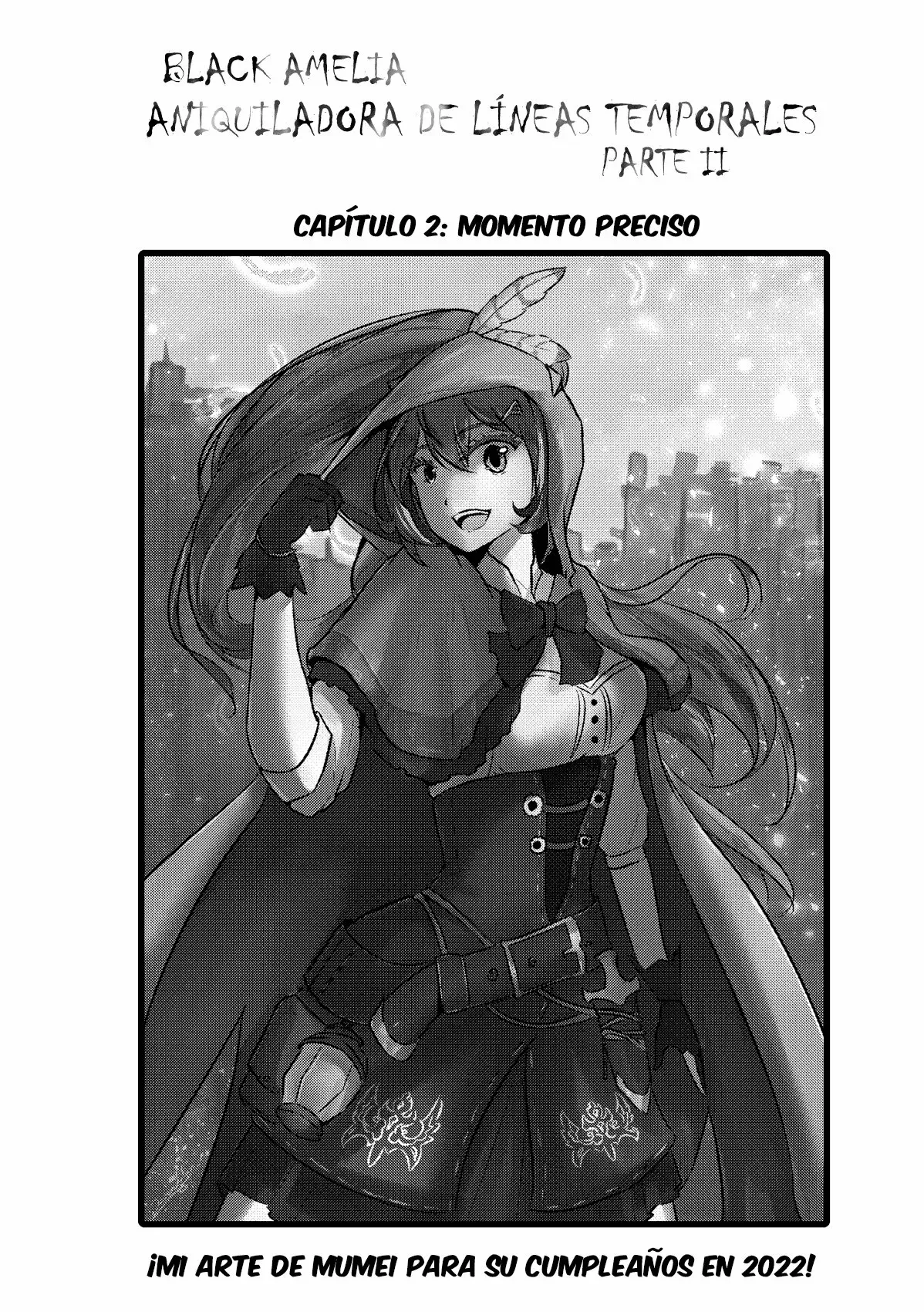 Black Amelia - Aniquiladora de líneas temporales Capítulo 2 en Línea - página 1