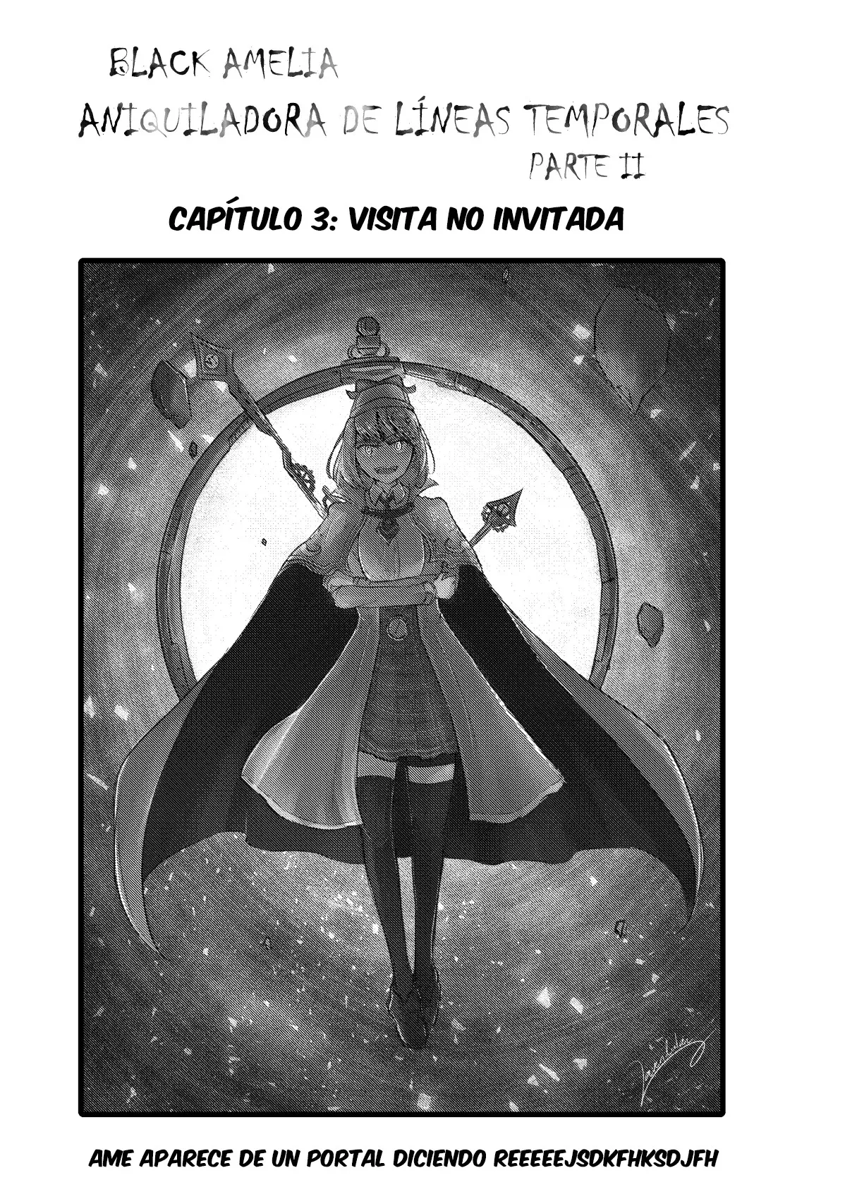 Black Amelia - Aniquiladora de líneas temporales Capítulo 3 en Línea - página 1