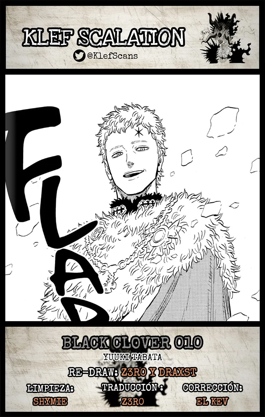 Black Clover Capítulo 10 en Línea - página 1