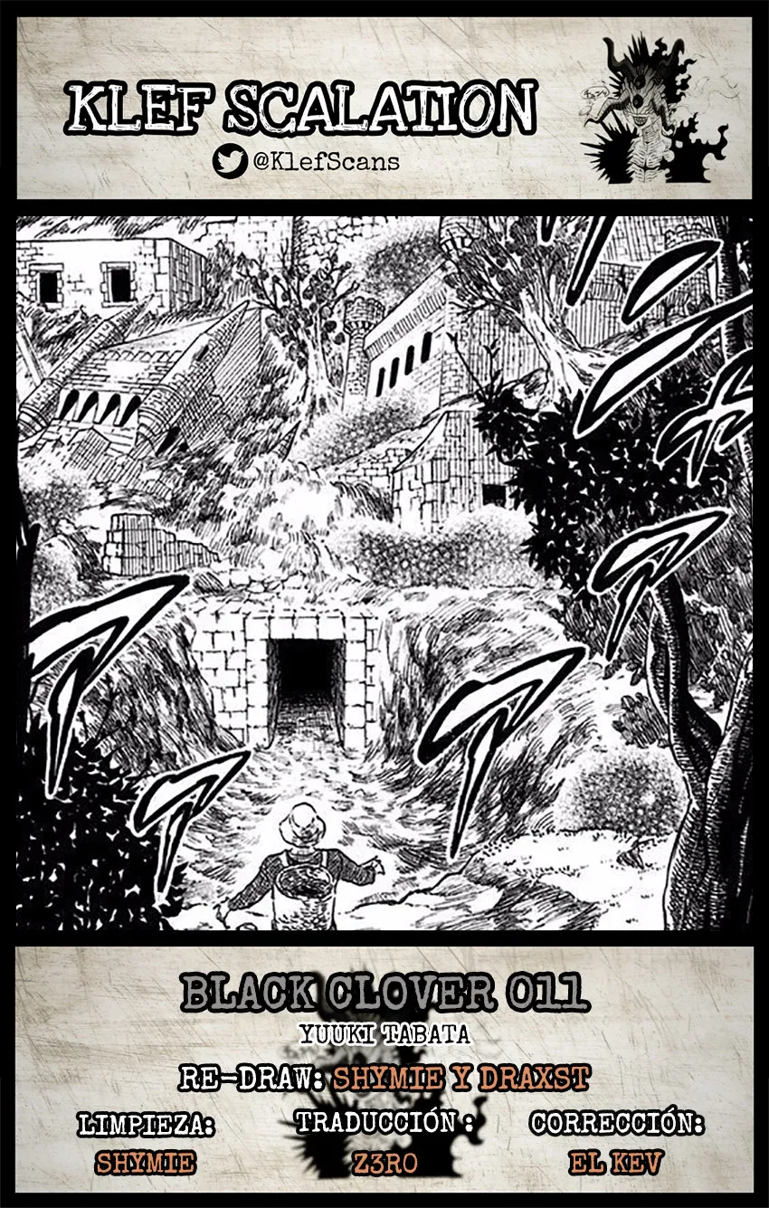 Black Clover Capítulo 11 en Línea - página 1