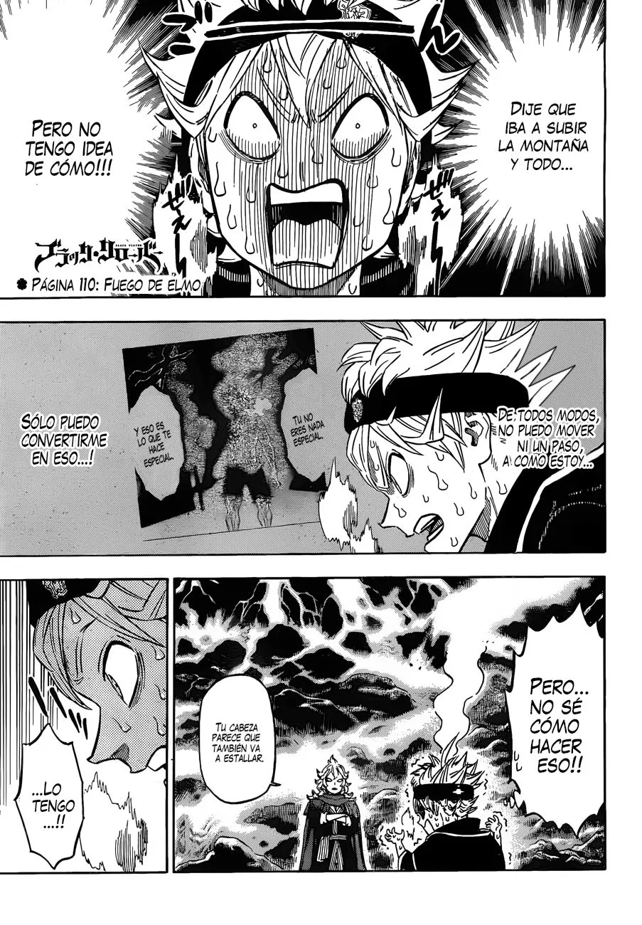 Black Clover Capítulo 110 en Línea - página 1