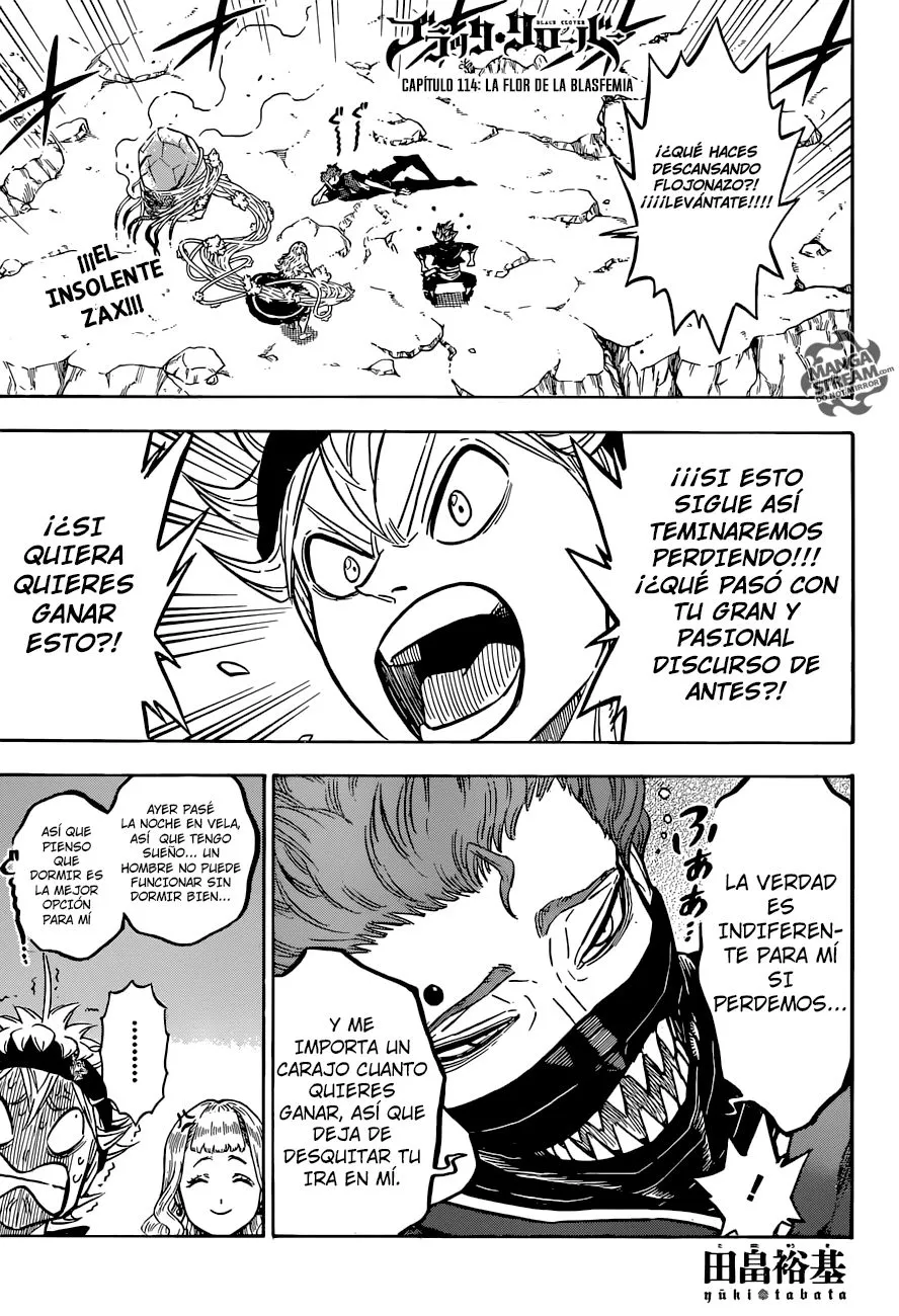 Black Clover Capítulo 114 en Línea - página 1
