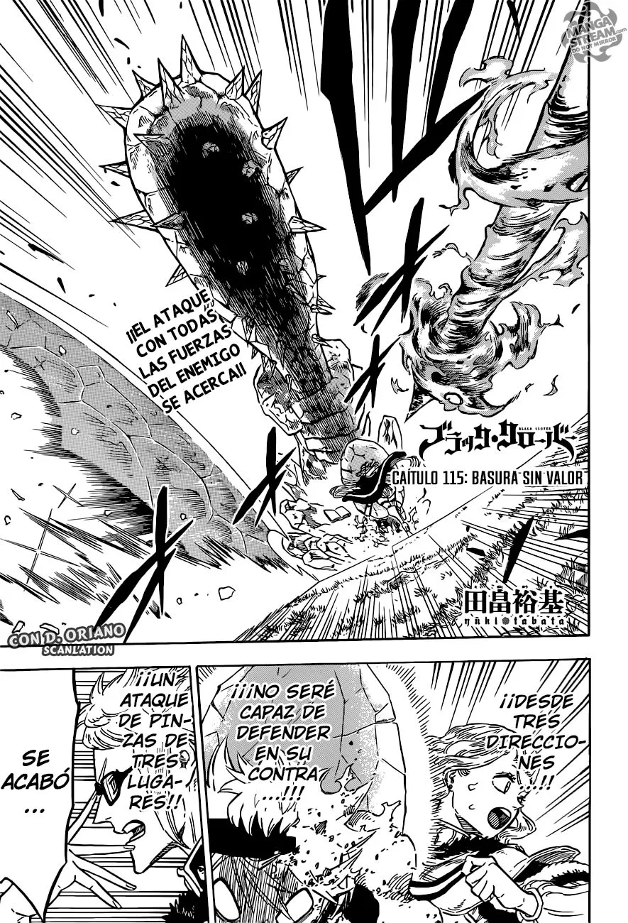 Black Clover Capítulo 115 en Línea - página 1