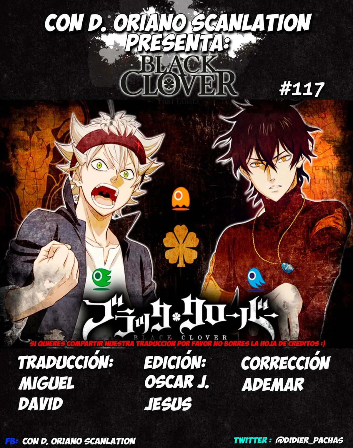 Black Clover Capítulo 117 en Línea - página 1