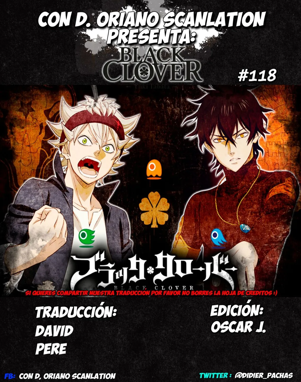 Black Clover Capítulo 118 en Línea - página 1