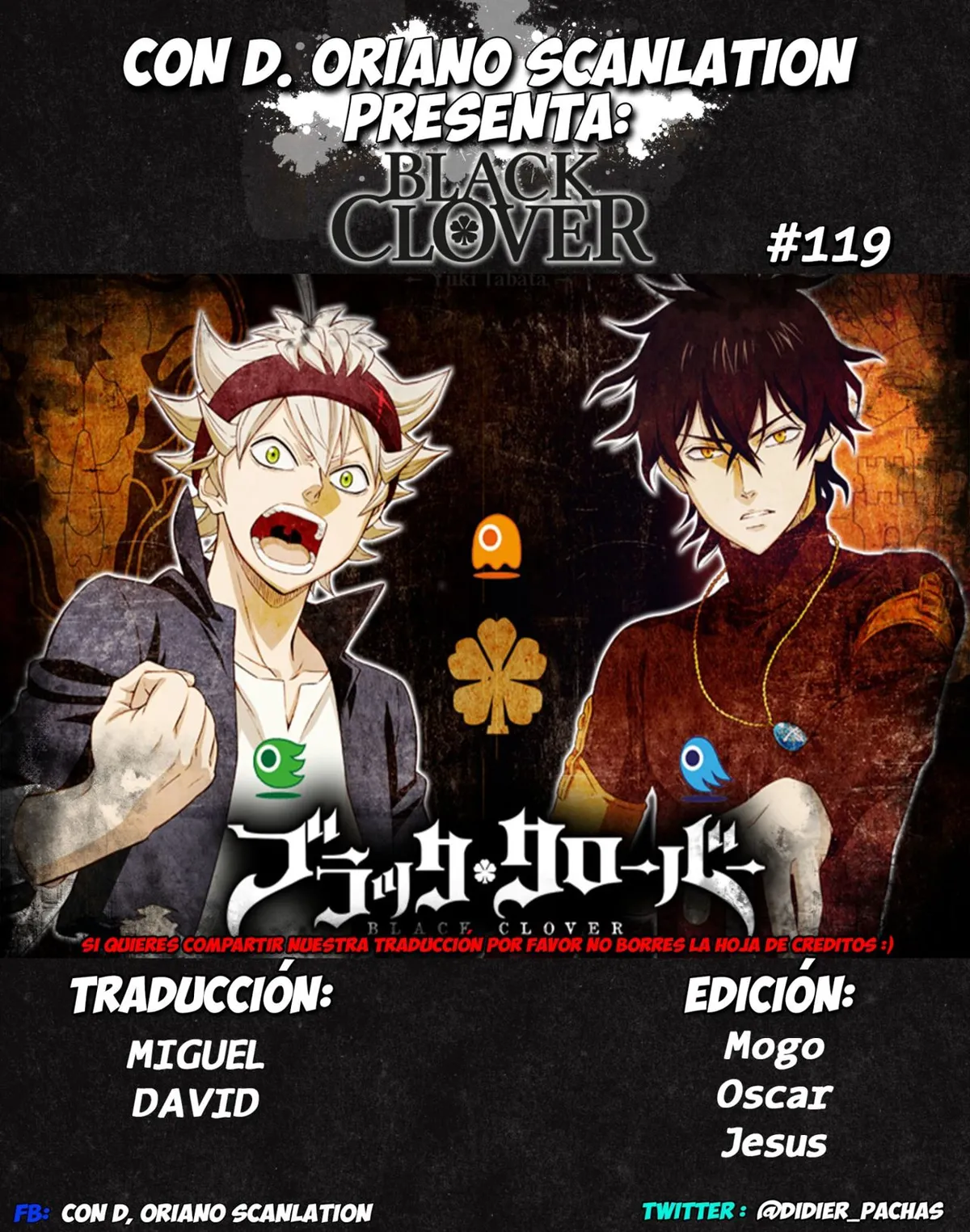 Black Clover Capítulo 119 en Línea - página 1