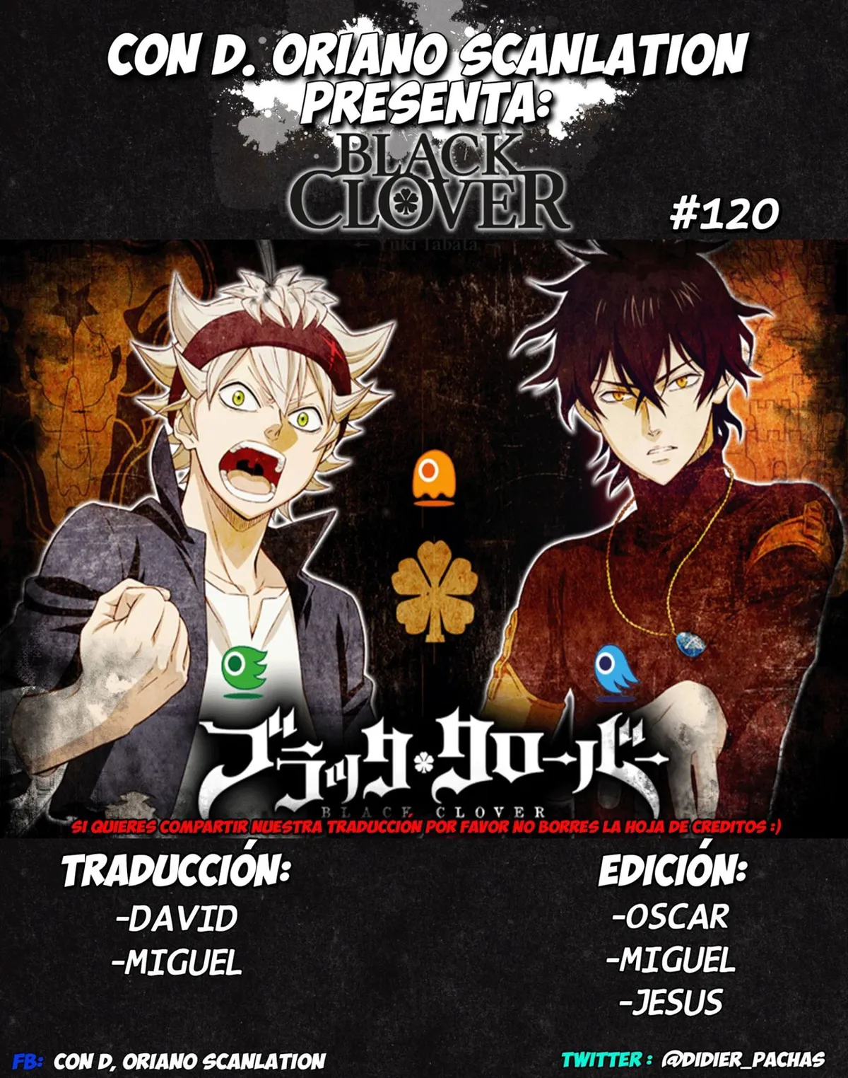 Black Clover Capítulo 120 en Línea - página 1