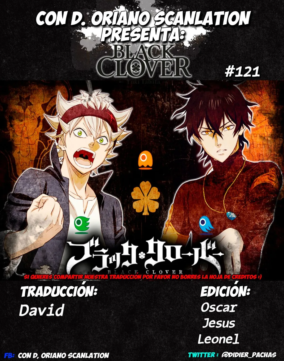 Black Clover Capítulo 121 en Línea - página 1
