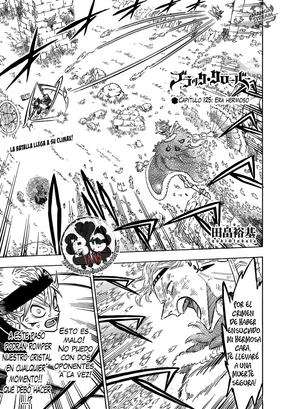 Black Clover Capítulo 125 en Línea - página 1